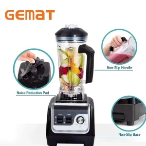 Bpa Free Jar 2L 9 Speed Variable Mixer Grinder Electric Industrial Blender for Household & Hotel Use