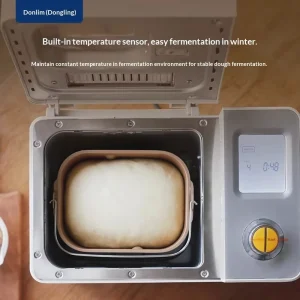 Bread Maker Household Fully Automatic Small Breakfast Machine Dough Mixer Multifunctional Steamed