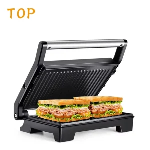 Breakfast Bread 3 in 1 Sandwich Maker Grill Machine Steak Burger Versatile Double Heating Electric Steak Press