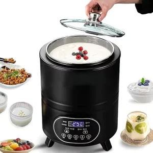 Breakfast Equipment Multi functional Automatic Electric Yogurt Maker with Timer Commercial Digital Control Yogurt Maker Machine