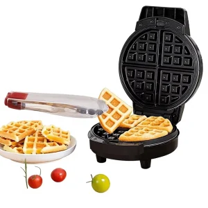 Breakfast Maker Mini Baking Toaster Home Three in one Waffle Maker Detachable Washable Electric Pancake Sandwich Maker Resin