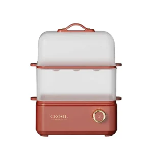 Breakfast Mini Electric Food Steamer Cooker Machine Egg Boiler Automatic Egg Boiler Cooker Machine Electric Steamer