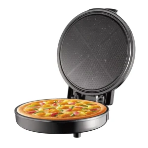 Breakfast Pizza Maker Nonstick Round Sandwich Grill Panini Press Grill Pancake Electric Baking Pan