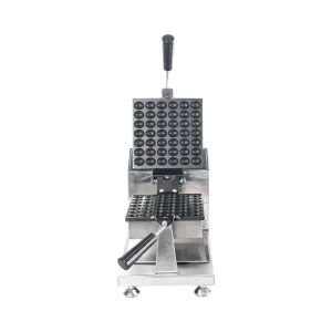 Bubble Waffle Maker One Head Commercial Electric Egg Waffle Maker Non Stick Coating Fast Heating 1.3KW 220V Restaurants Hotels