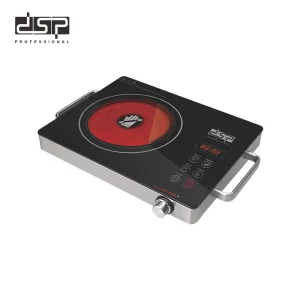 Built-In Electric Stove Infrared Hot Plate Glass Cooktop Multifunction Burner Stainless Steel