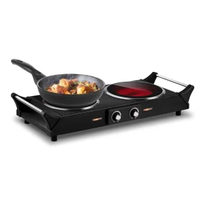 Built in Double Electric Ceramic Cooker Hob with Touch Control for 2100W Hotel & Household Use OEM