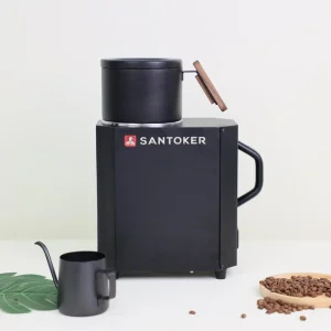 C10 50g 100g Small Hot Air Coffee Roaster Green Beans Portable APP Controlled Roasting Machine