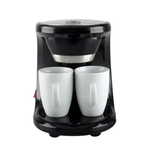CAFEMASY Electric Drip Coffee Machine with Two Cups Portable Coffee Machine Espresso Coffee Maker for Home Use