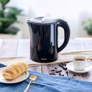 CB Certified 1.2 Litres Stainless Steel Electric Kettle Matt Finished Portable Cordless Manual Hotel Use