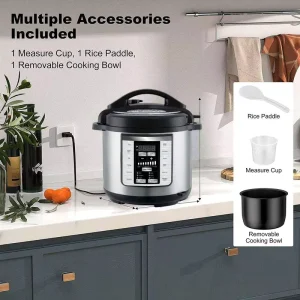 CE/CB Multi-purpose All in One Electric Pressure Cooker Stainless Steel Inner Pot Multifunctional Rice Cooker