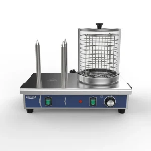 CE Certification Commercial Convenience Store Snack Machine Stainless Steel Hot Dog Grill Steamer with Sausage Bread Warmer