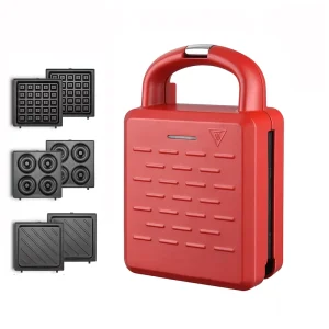 CE Certified Compact Portable Electric Waffle Toaster