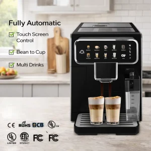 CE Household Best selling Fully automatic Espresso Intelligent Cappuccino Latte Coffee Maker Machine Nur Eine Kaffeemaschine