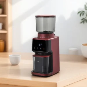 CG018 Anti static Electric Coffee Grinder Touch Control Design for Home Use