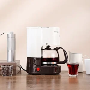 CM 306 Fully Automatic Portable Drip Coffee Machine Mini Household American Coffee Maker 600W for Home Office Use