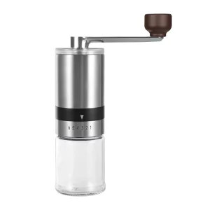 Cafe Coffee Tools Mini Portable Molinillo De Café Stainless Steel Body Ceramic Burr Adjustable Hand Manual Coffee Grinder Mill