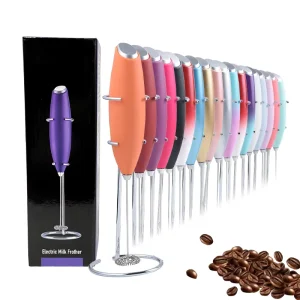 Cappuccino Battery Handheld Automatic Manual Milk Frother Hand Electric Milk Frother & Milk Coffee Frother