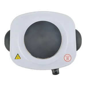 Cast Iron Single Electric Burner 1000W Hot Plate Portable Table Top Electric Stove for Dorm Office Camping Cooking Appliances