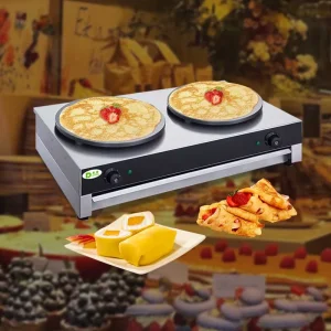 Catering Equipment Non stick Coating Electric Crepe Maker Crepe Machine Gas Big Crepe Maker for Snack