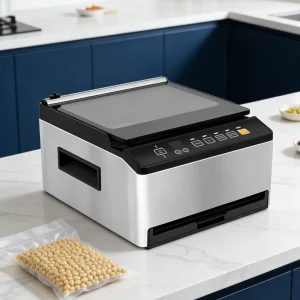 Chamber Vacuum Sealer for Food Use Dry Moist Liquid Foods 98kpa Household Compact Portable Electric Machine Commercial Sealing