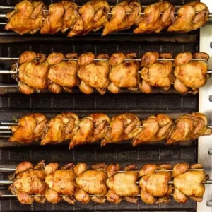 Chicken Roast Roaster Auto Rotate Chicken Rotisserie Oven Griller Grill Machine Commercial Stainless Steel