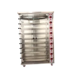 Chicken Rotisserie Machine Gas Stainless Steel 6-Layer