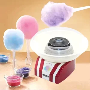 Children’s Home Mini Color Birthday Fancy Automatic Homemade Cotton Candy Machine