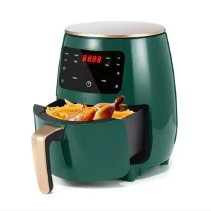 China Factory 5L Oil-Free Healthy Hot Pop Classics Air Fryer Electric Plastic LCD Display for Household Use Fritadeira