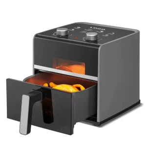 China Factory Direct Sale 3.5L Home Appliance Oil Less Mechanical 201 Stainless Steel Steam Air Fryer Oven with Free Sample