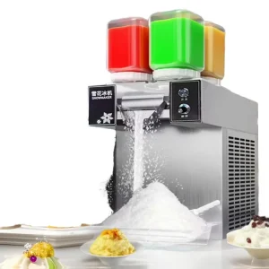 China Factory Electric Ice Maker Outdoor Application Ice Crushers Shavers Snowflake Snowmaker