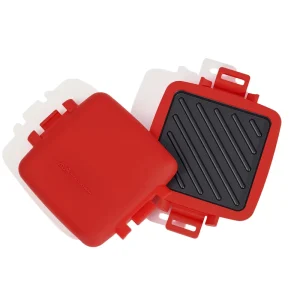 China Hot Selling Fast Heating Microwave Sandwich and Waffle Maker Machine for Household Use
