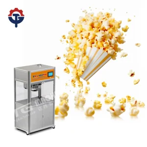 China Price Cinema Pop Corn Machine Big Electric Automatic Popcorn Maker Industrial Commercial Popcorn Machine