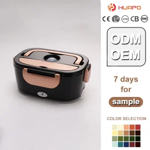 Chinese Factory OEM Packages Logo Color Food Warmer Portable Electric Lunch Box