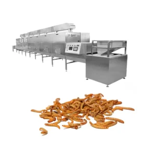Chinese Leaves Microwave Dryer Continues Herbs Dehydration Compact Dryer Peanut Dry Machine