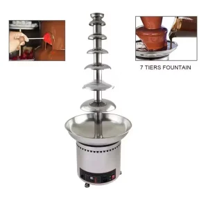 Chocolate Fountain With 7 Layer Waterfall for Parties and Celebrations Professional