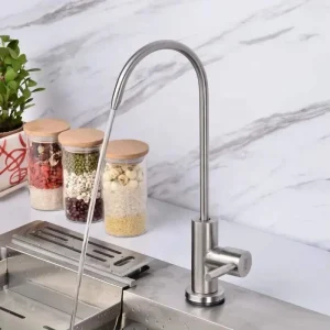 Chrome Stainless Steel Ceramic Kitchen Faucet Single Handle Pull Out Spray Thermostatic Single Hole Deck Mount for Home Hotel