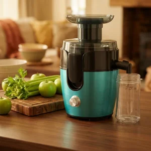 Chute Juicer Whole Fruit Juicer Machine Powerful Cold Press Extractor for Home Use