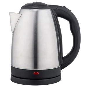 Classic Design 1.8L Stainless Steel Electric Kettle and Heater with Burnout Protection