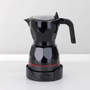 Classic Electric Moka Pot Traditional Design Espresso Maker for Authentic Italian Coffee