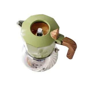 Classic Moka Pots OEM Aluminum Coffee Makers Moka Pot Espresso Maker Modern Design Coffee Machine Espresso Machines Mocha Pot