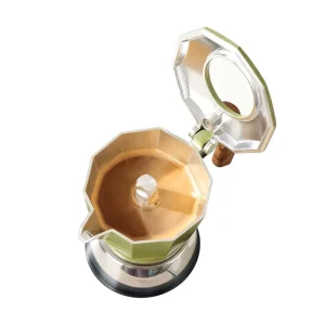 Classic Moka Pots OEM Aluminum Coffee Makers Moka Pot Espresso Maker Modern Design Coffee Machine Espresso Machines Mocha Pot