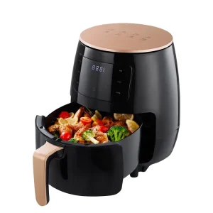 Classic Style Multi functional Air Fryer Electric Oven Digital Control PTFE Non Stick for Healthy Oil free Cooking 4.5 6L