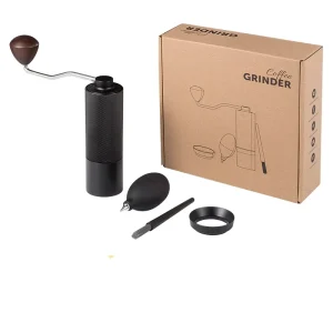 Cleaning Manual Coffee Grinder Set Mini Portable 4 Pieces