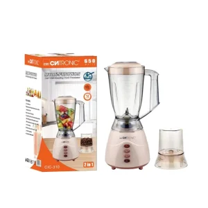 Cntronic Multifunctional Electric Food Grinder 2 in 1 High Speed Juicer Machine 1.5L Fresh Juice Blender with Chopper