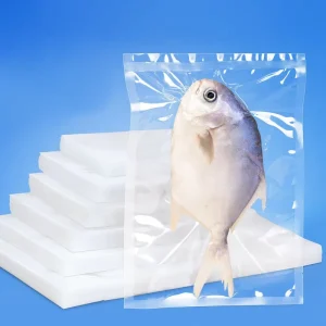 Co extruded Clear Seal Food Embossed Vacuum Bag Kitchen Packaging Food Saver Vacuum Sealer Bags for Meat