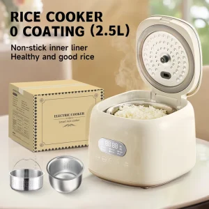 Coated Stainless Steel Rice Cooker