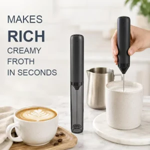 Coffee Accessories Milk Frother Commercial Handheld Foam Cappuccino Maker Electric Milk Foam Maker with USB