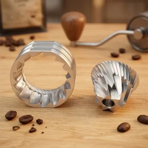 Coffee Grinding Machine Replacement Set 38MM Stainless Steel Coffee Grinder Conical Burrs