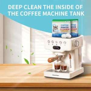 Coffee Machine Cleaning Tablets Deep Clean for Most Coffee Makers Extend Life Improve Coffee Taste