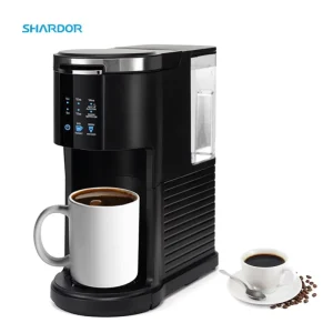 Coffee Machine for K Cup and Ground Coffee Auto Shut Off & Reusable Filter Single Serve K Cup Pod Coffee Maker